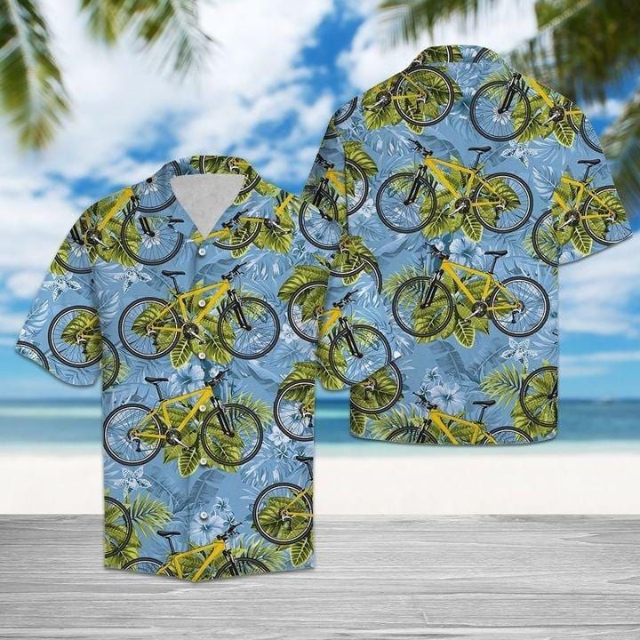 Felacia [Hawaii Shirt] Great Biking Tropical Hawaiian Aloha Shirts-ZX1430